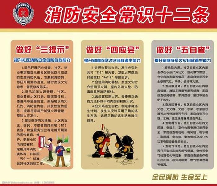 日常生活中的安全常识有哪些；日常生活消防安全小常识