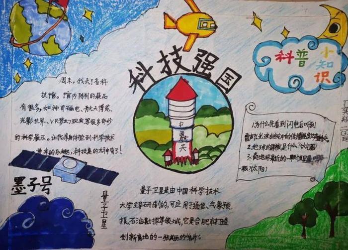 科学技术小常识 科技手抄报内容简短50字