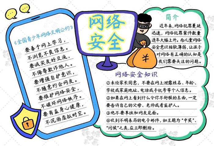 安全知识简单内容有哪些；网络安全知识内容