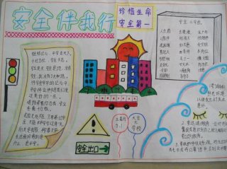 关于安全知识的内容手抄报；安全手抄报全国一等奖