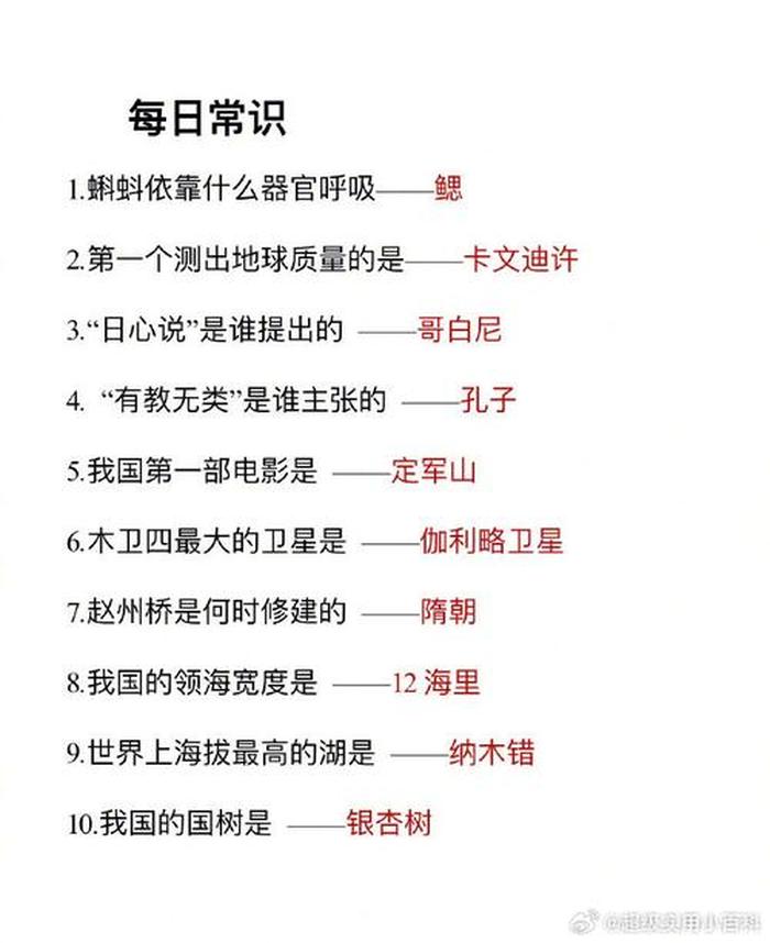 日常涨知识的网站 - 涨知识