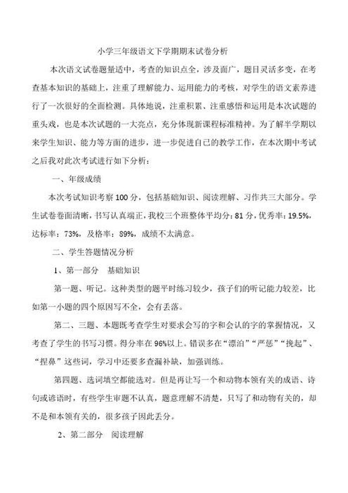 查知识点的网站；试卷考查的知识点简析
