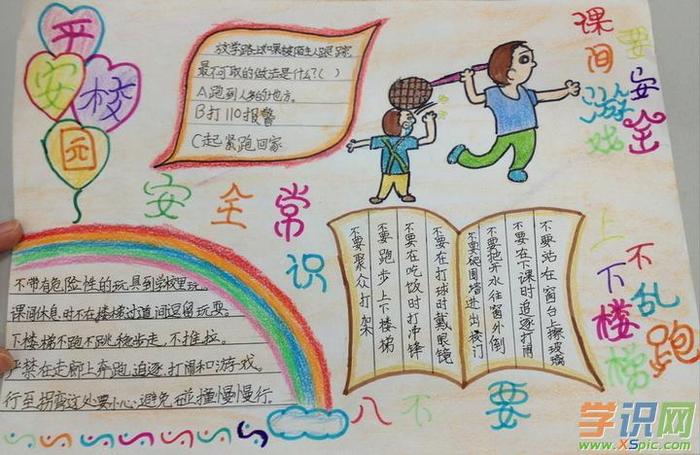 家庭生活小常识手抄报内容，安全知识手抄报图片