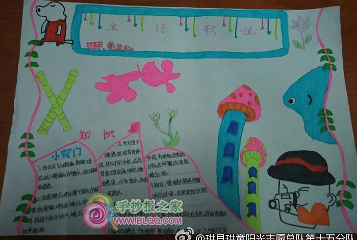 有趣的生活小知识手抄报；关于生活小窍门的小报内容