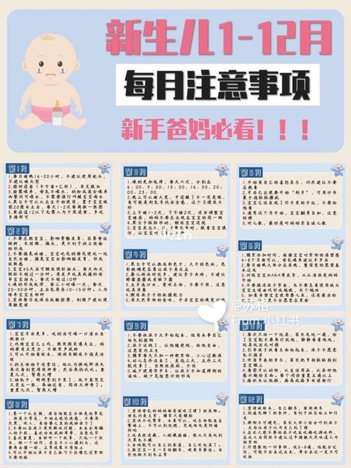 关于育儿方面的知识问答 - 0到1岁宝宝育儿指导