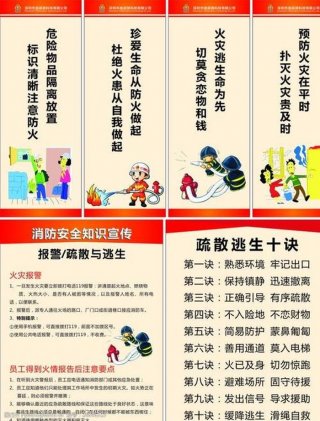 消防安全知识常识 消防安全标语