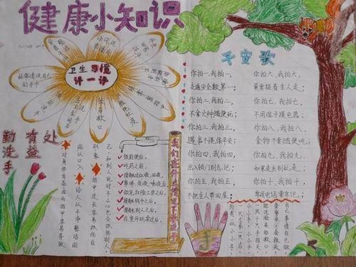 生活与健康小常识手抄报 - 小窍门手抄报