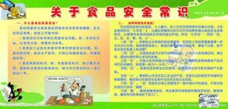 食品安全防范知识内容；食品安全相关知识
