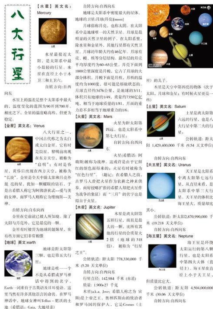 太阳科普知识资料 - 太阳知识简介