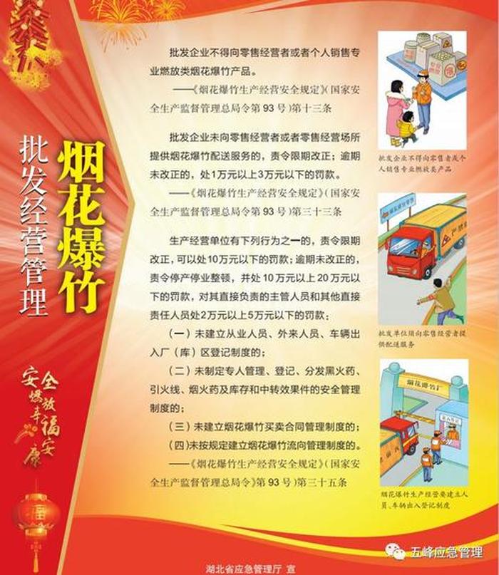 烟花爆竹安全管理知识；烟花爆竹安全知识培训内容