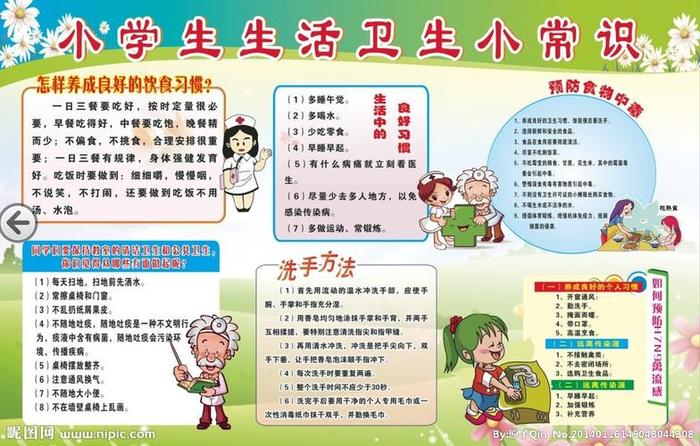 小学生健康小常识简短的 小学生健康知识小常识