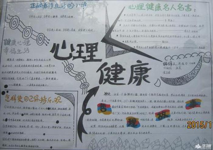 心理健康知识资料大全手抄报，心理健康小报内容30字