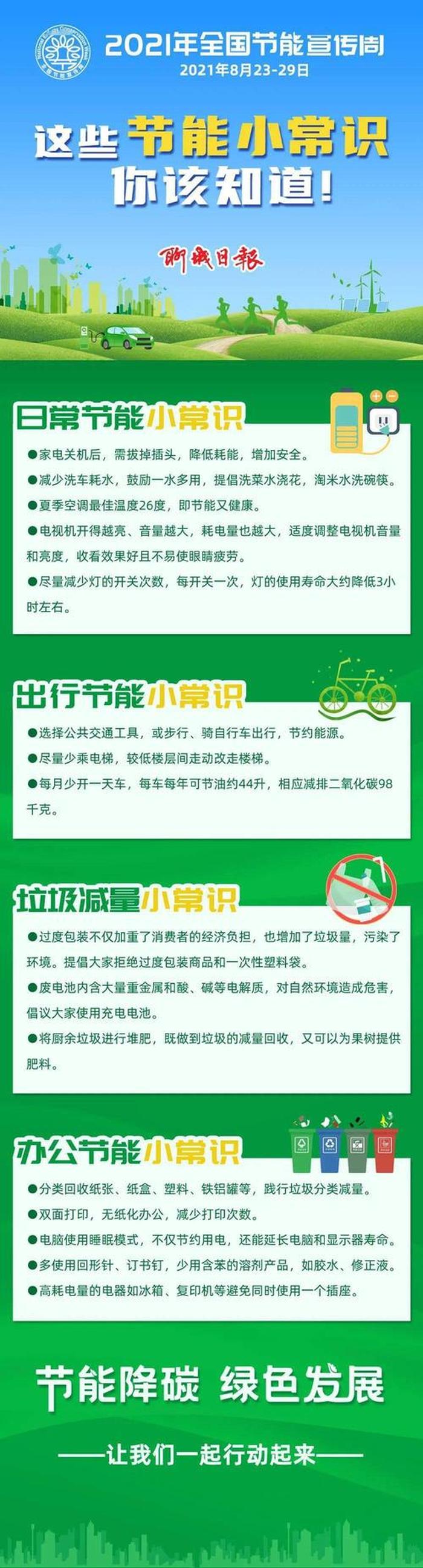 保护自然的知识20个小常识；节能小常识7条