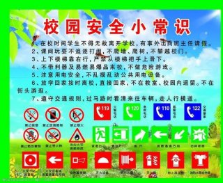 校园安全知识内容100字、校园安全知识内容