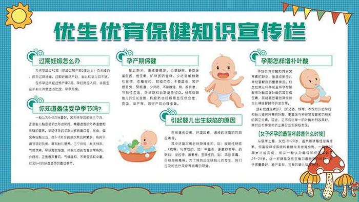 优生优育科普知识宣传资料 - 优生优育知识讲座课件