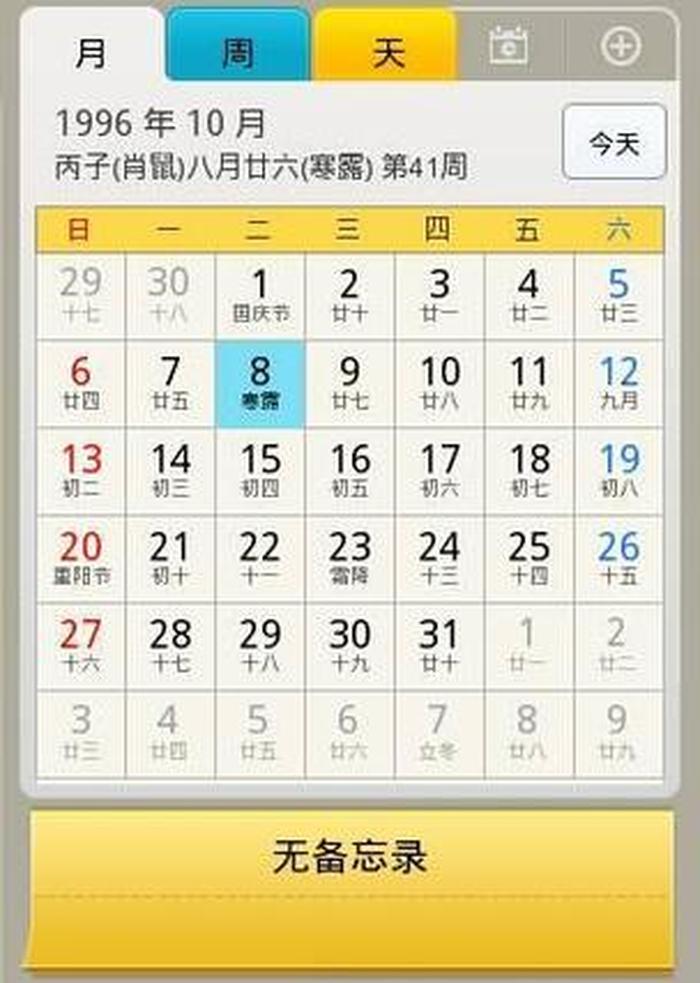 有趣的年月日小知识，历年农历的换算方法