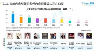 知识内容付费 知识付费项目