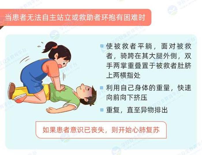 幼儿急救知识的科普视频，海姆立克急救手法分解