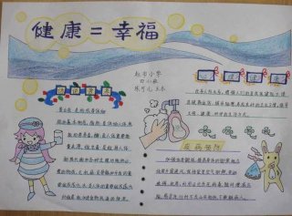 关于健康方面的小知识手抄报，健康知识手抄报简单