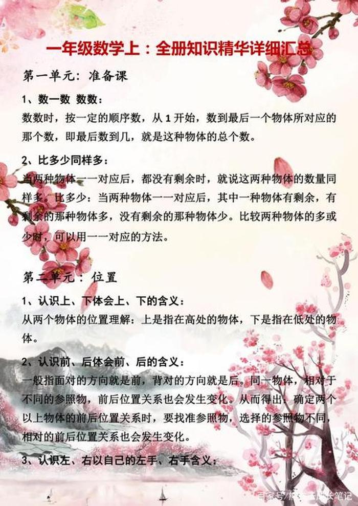 数学小常识大全集，生活中的数学常识100例