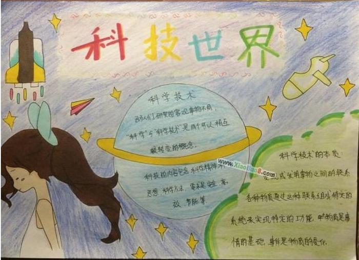 宇宙科技小知识手抄报 科技小知识手抄报内容