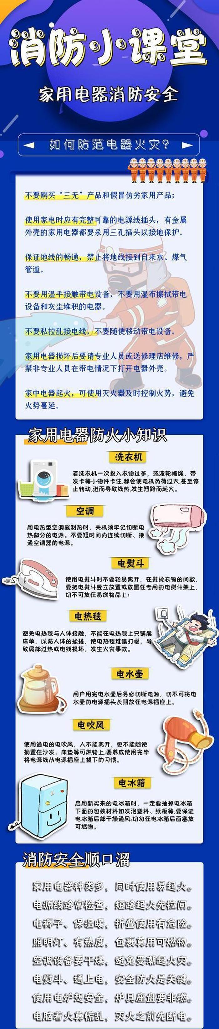 如何防火防电安全小常识、防火防电安全知识总结