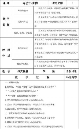 小学生科普小知识大全教案 小学生科普教育教案