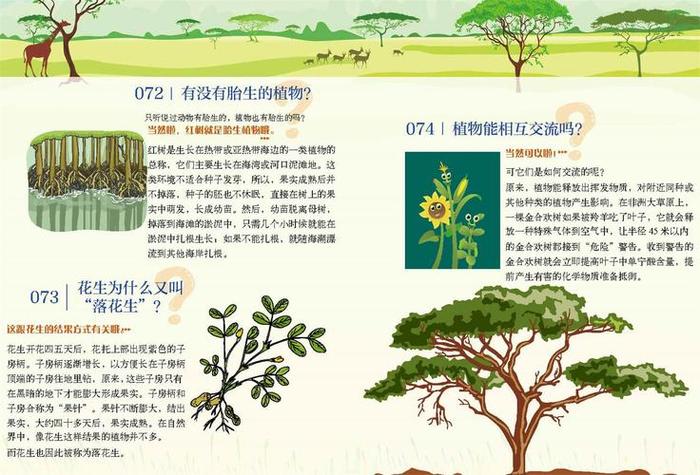 小学生植物科普知识大全；植物小知识简短