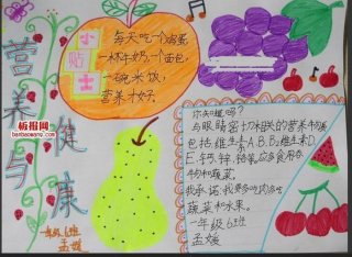 健康百科知识大全手抄报 健康小知识手抄报