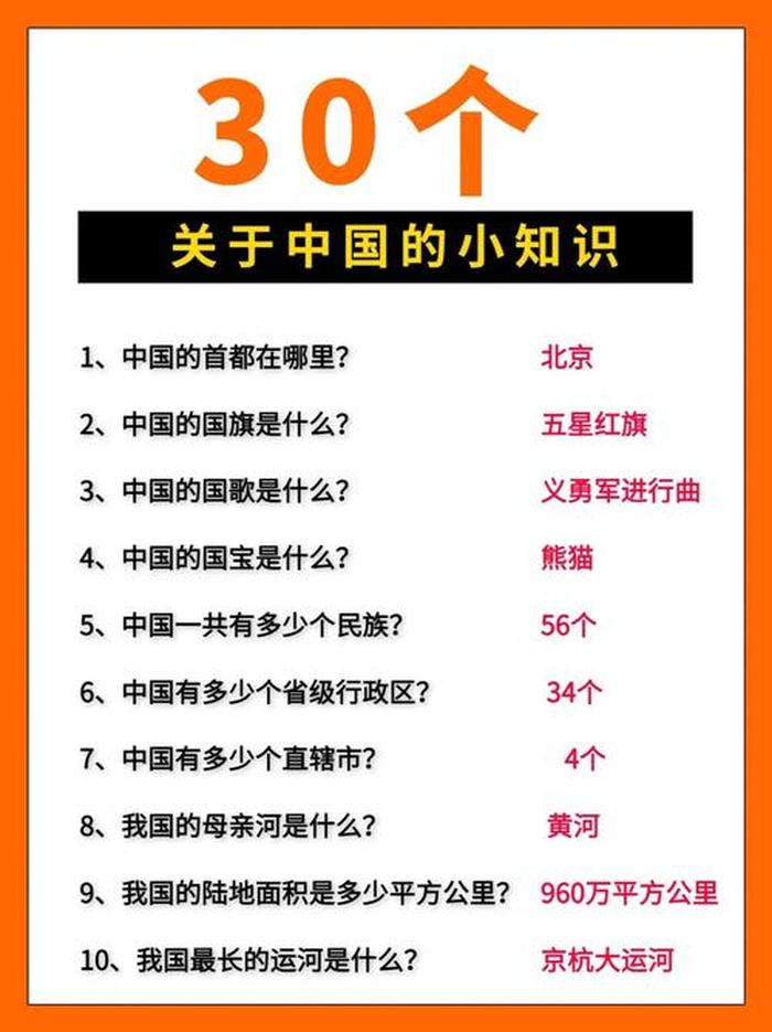 中国百科知识大全及答案免费版、中国百科知识大全及答案