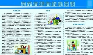 生活小常识妙招素材图片，安全常识图片