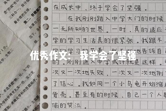 学什么有感作文（学了什么作文）