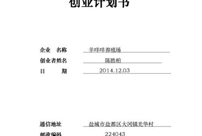 怎么写项目计划书（怎么写项目计划书范文）