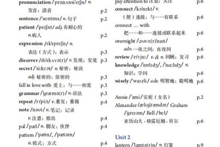 学习英语音标视频 - 九上英语单词音频