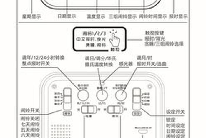 学习计时器闹钟两用、计时器闹钟使用方法