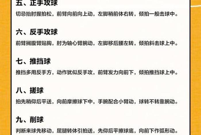学习乒乓球基础 初学乒乓球基本功教程