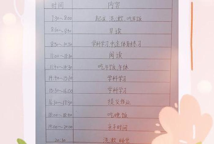 计划表学习用品；计划表的用处
