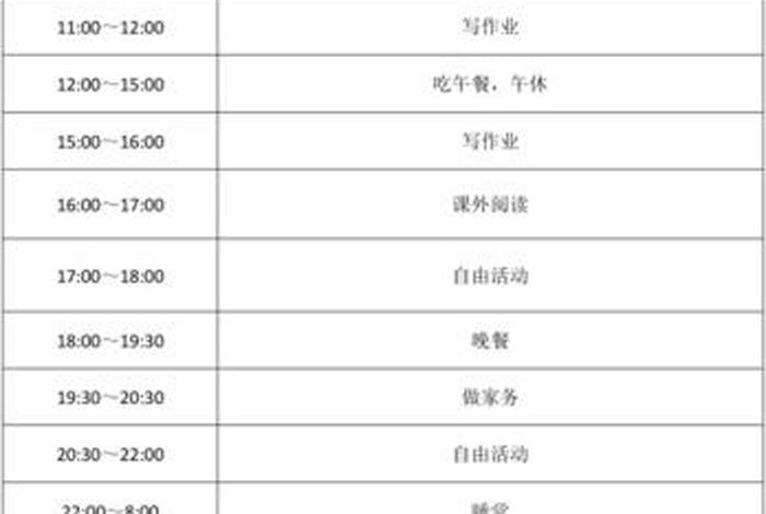 学习和生活计划、学习计划