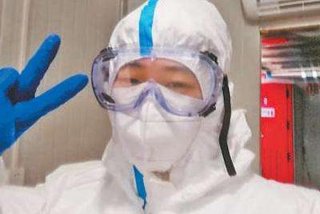 4岁萌娃在方舱坚持学习，方舱小孩