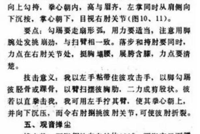 功夫教学；功夫教学,实用肘法