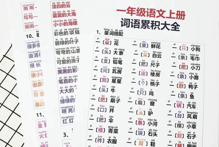小学语文词语积累大全一览表 语文词语分类归纳