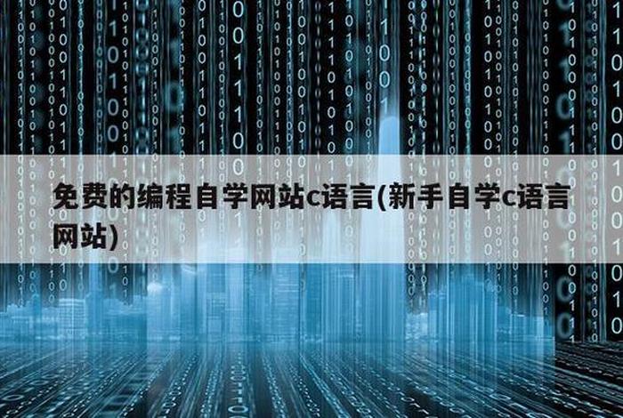c语言教程网站（c语言教程网站哪个好）