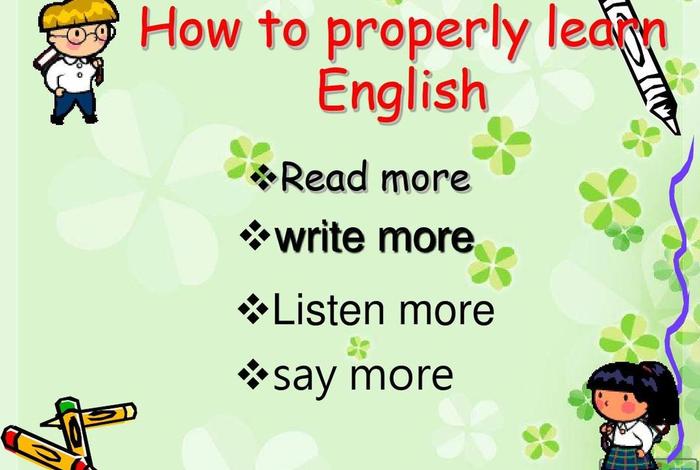 学习英语方法英文 学英语的方法的英文