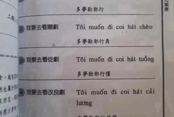 越南语学习小短文，越南语基础短文