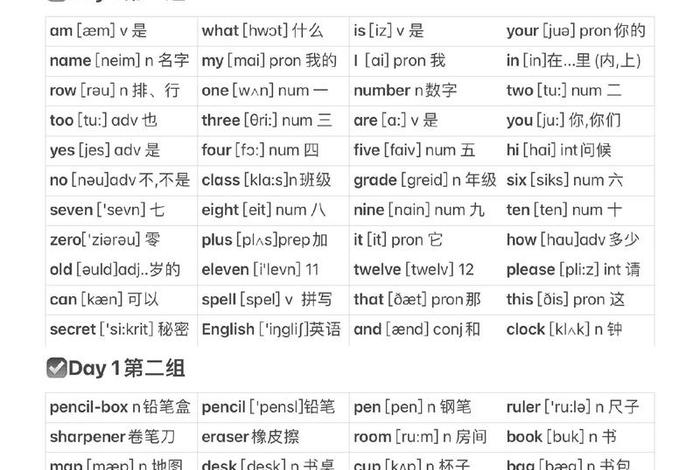 学习的单词记忆，学英语记单词