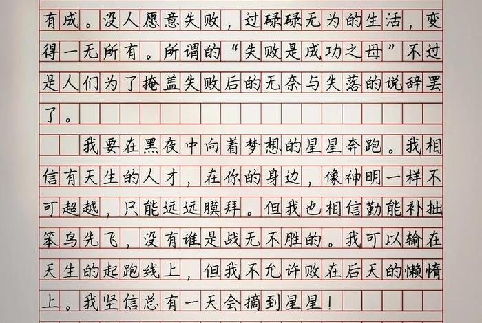 我努力学习了作文 - 我努力了作文400字左右