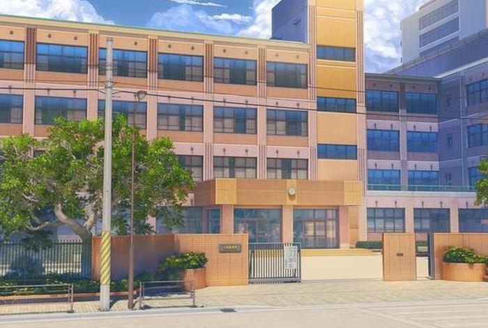 动漫学校图片大全，动漫学校图片场景大全