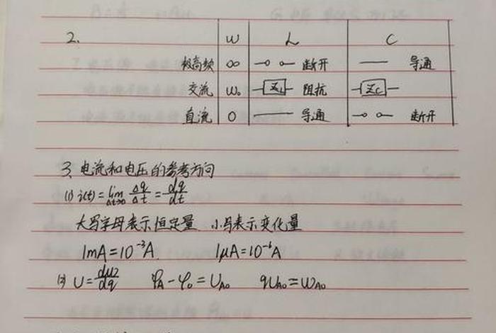 模拟电路学习笔记，模拟电路基础笔记
