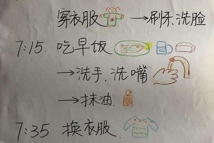 小学习惯 小学生日常惯例表