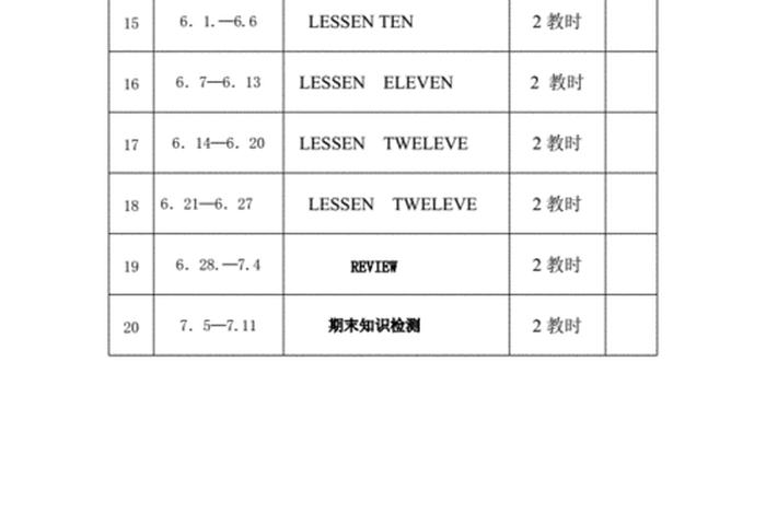 英语学习计划安排表 英语寒假计划表